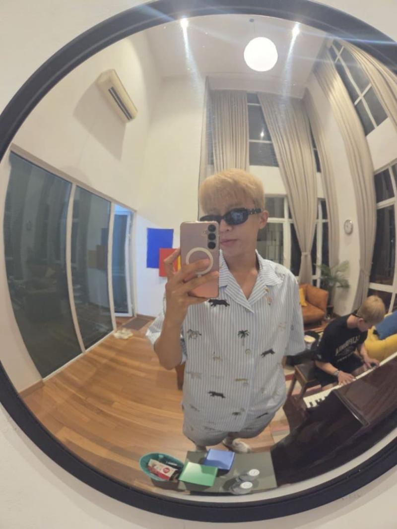 염색했다는 가수 임영웅 인스타그램 업데이트.JPG