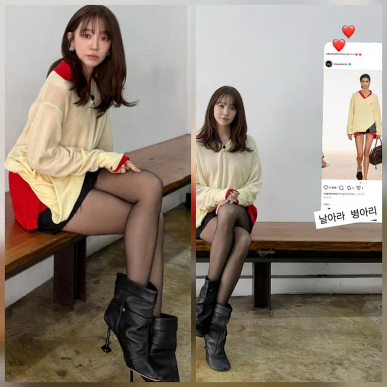 윤은혜 검스 각선미