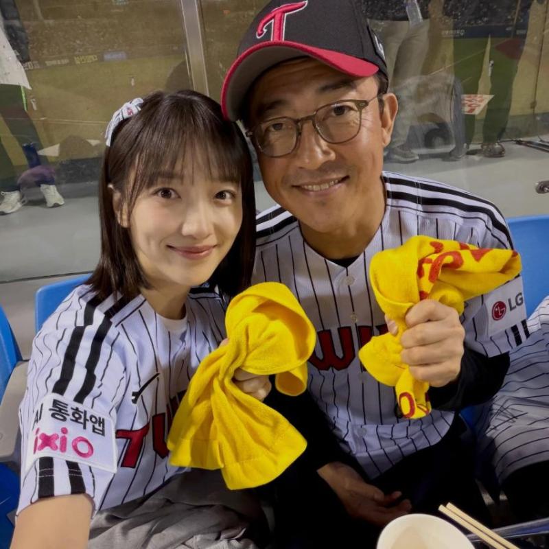 표예진 인별 LG트윈스 with 장혁진 배유람 등