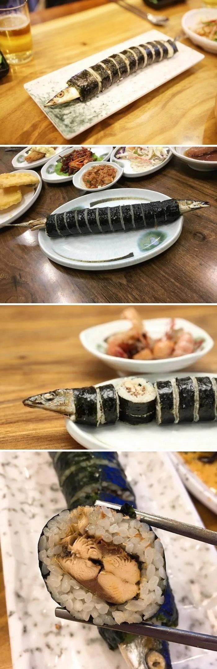 호불호 갈릴듯한 김밥