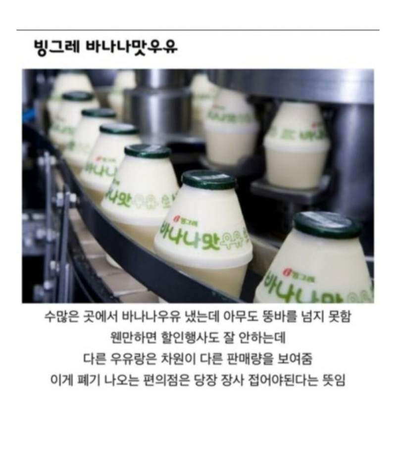 폐기나오면 접어야되는 편의점물품