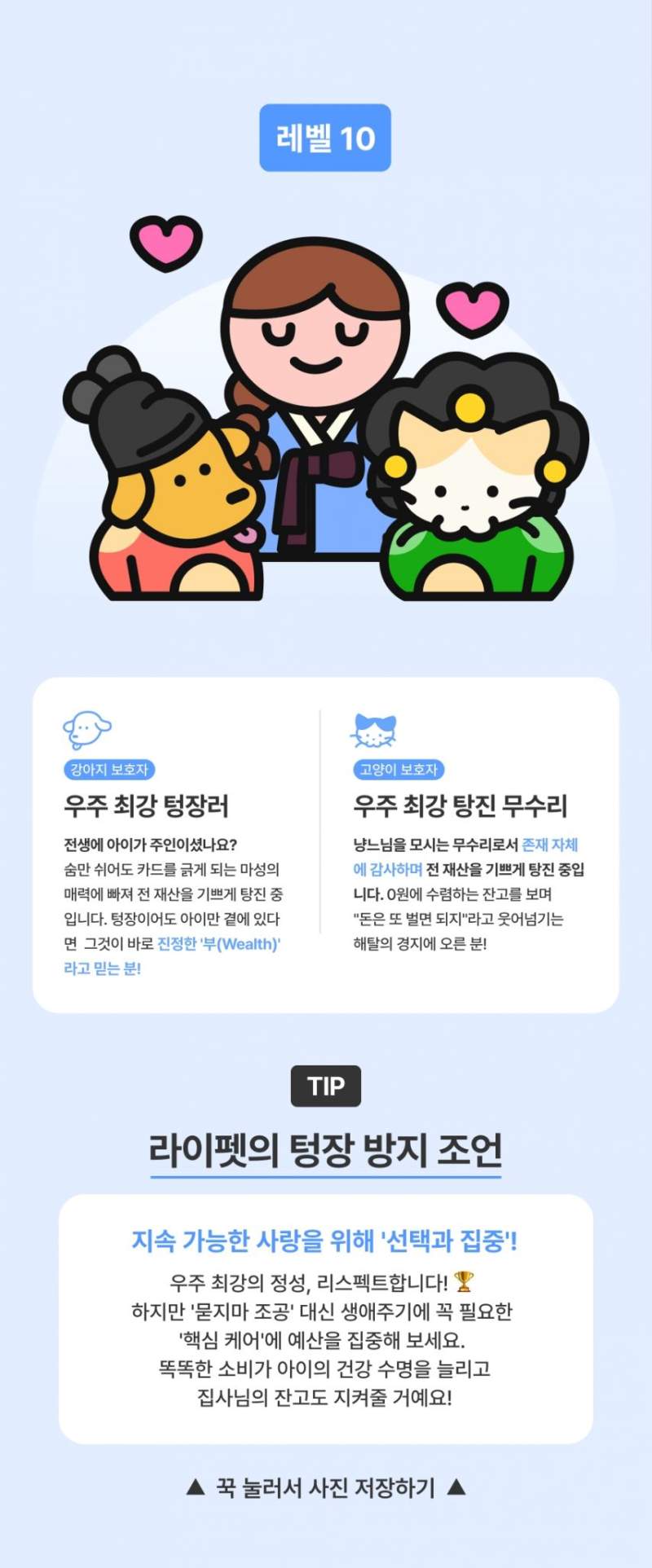 개집사 탕진력 테스트 결과 ㅋㅋ