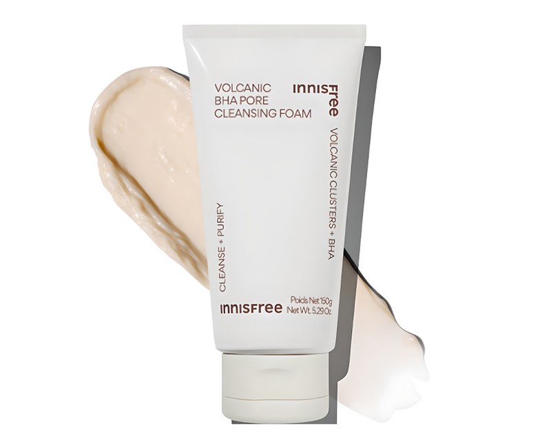 이니스프리 화산송이 모공 바하 클렌징 폼