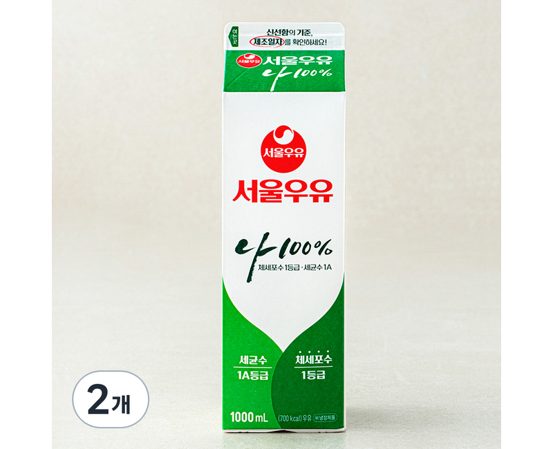[로켓프레시] 서울우유 나 100% 우유