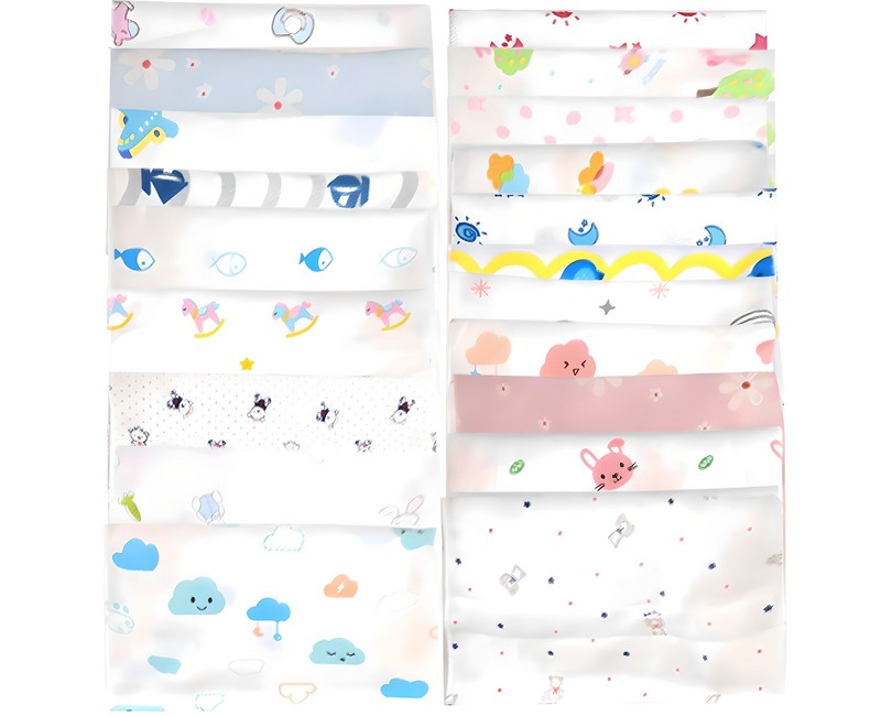 아바드 캐릭터 코튼 가제손수건 K형 20개입 세트