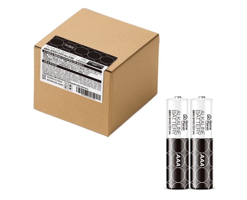 홈플래닛 알카라인 AAA건전지