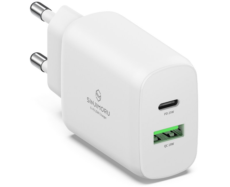 신지모루 오피디 25W GaN 듀얼포트 PPS 초고속 PD 충전기