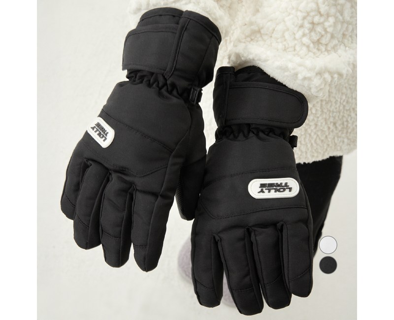 롤리트리 아동용 착붙 생활 방수 스키장갑