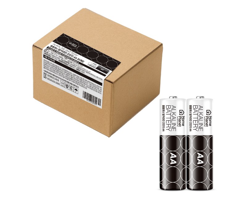 홈플래닛 알카라인 AA건전지