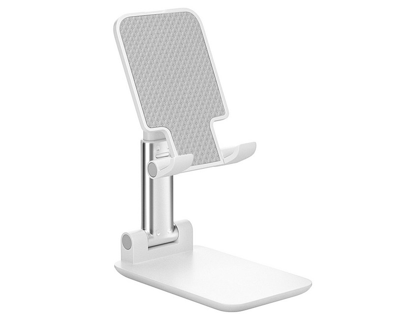 홈플래닛 탁상용 접이식 스마트폰 거치대  6.5x11x12.5~16.5 cm