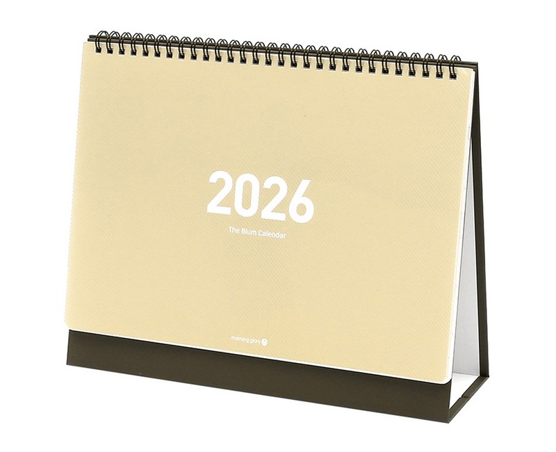 비움 모닝 스탠딩 캘린더 2026 중(210 x 177 x 80 mm)