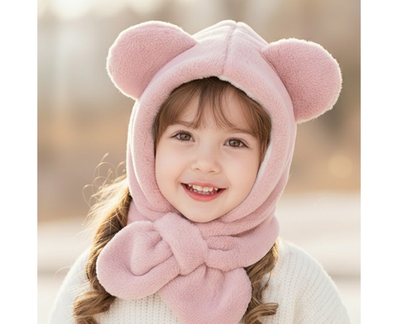 우주아이 아동용 포그니베어 목도리모자