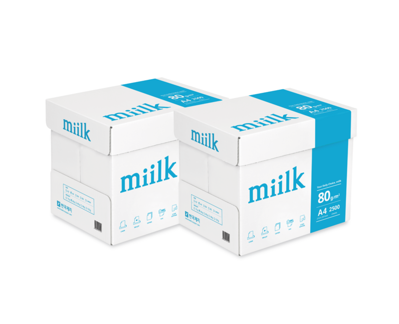 miilk 복사용지 80g