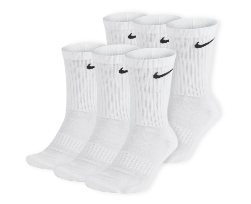 일이오 1+1 나이키 에브리데이 쿠션 장목양말 2팩 6세트 SX7664-100