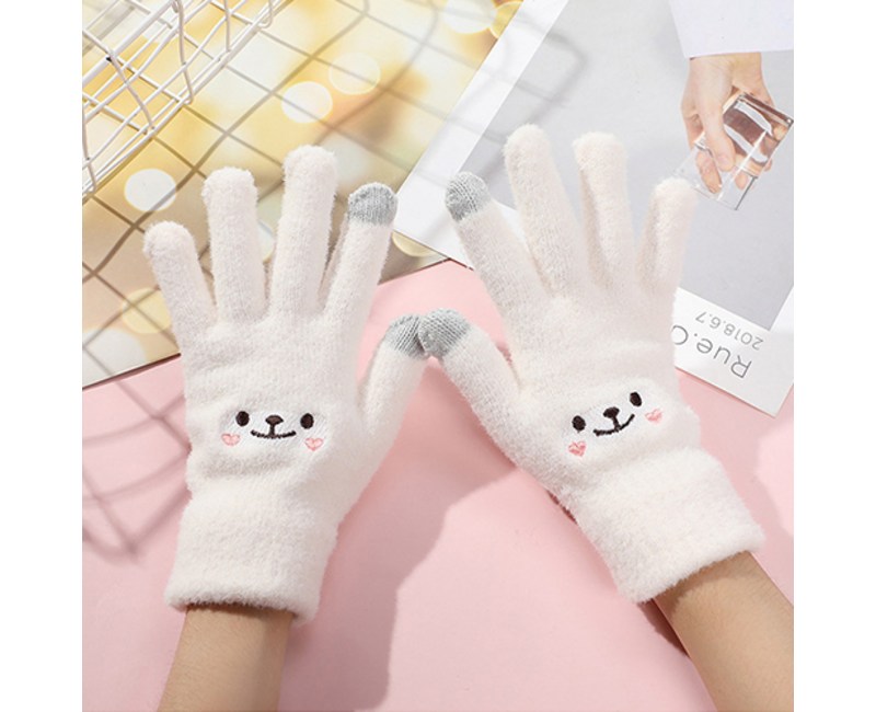 로랜텍 털뭉 귀욤 스마트폰 터치장갑