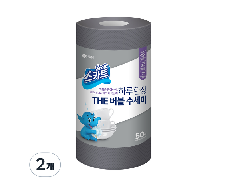 스카트 하루한장 THE 버블 수세미