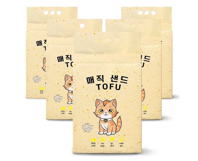 메디펫 매직 응고형 고양이 두부모래 가는입자