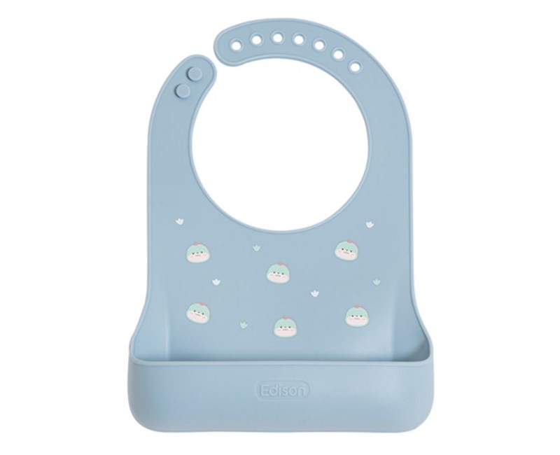 에디슨 프렌즈 베이비 실리콘 턱받이