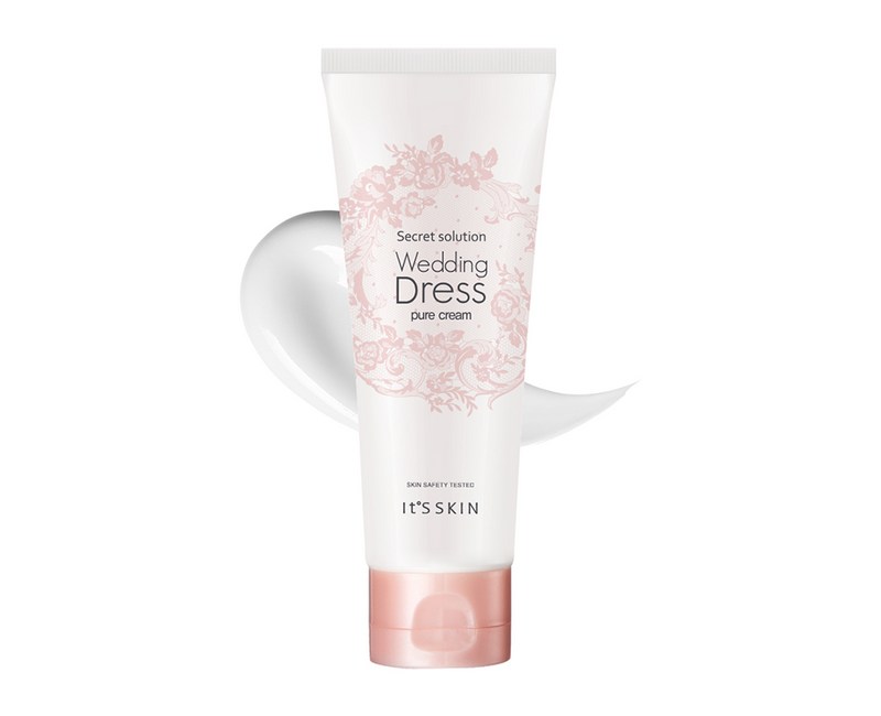 잇츠스킨 시크릿 솔루션 웨딩드레스 퓨어 톤업크림 100ml