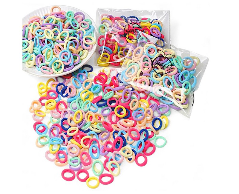 링하나 꼬미 안 아픈 무봉제 도넛 머리끈 RH6 200p