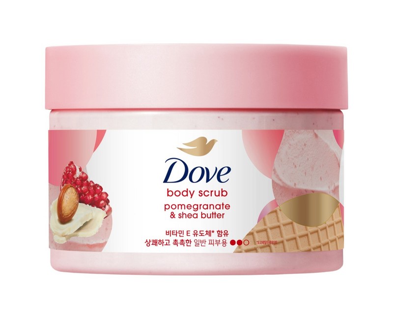 도브 바디 스크럽 석류 앤드 시어버터