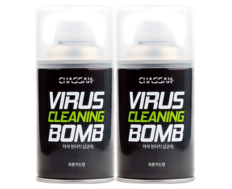 차싹 차량용 원터치 살균 탈취제 피톤치드향