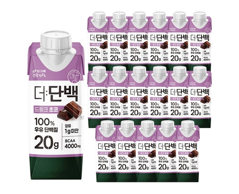 더단백 드링크 초코
