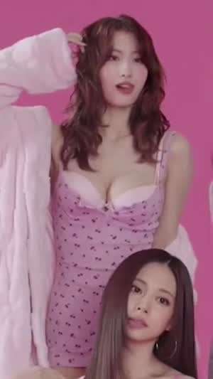 트와이스 모모 나연 지효 쯔위 빅토리아시크릿 광고촬영