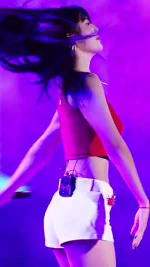 하이키 옐 크롭 골지 나시 묵직하게 출렁이는 가슴.mp4