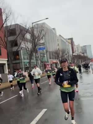 유이 인별 하프마라톤