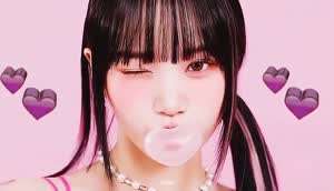 서양남자들에게 인기 최고인  김채연.gif