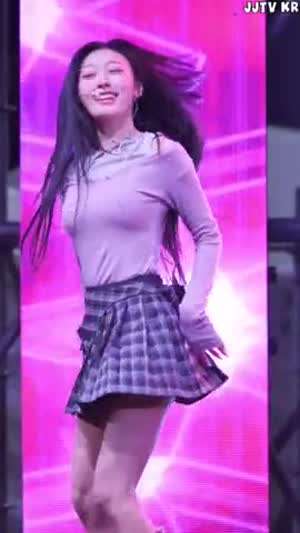 연보라 봉긋 가슴 체크 치마 아르테미스 최리.mp4