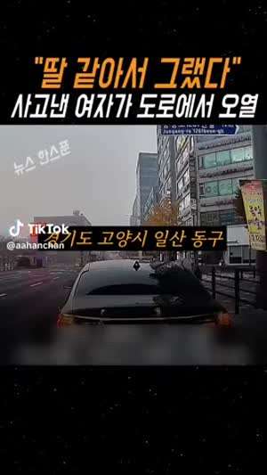 교통사고 낸 사람을 안아준 어머니.mp4