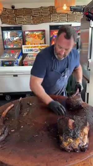 텍사스)) ?? 여기 삼겹살 1인분이요.....mp4