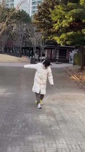 엄마의 멋진 드리블 실력