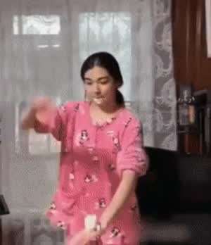 아이스크림 던져서 먹기