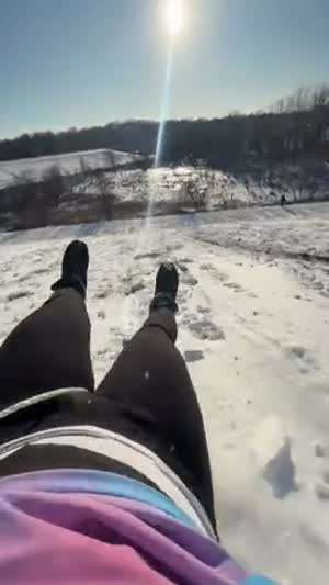 썰매타는 그녀의 최후