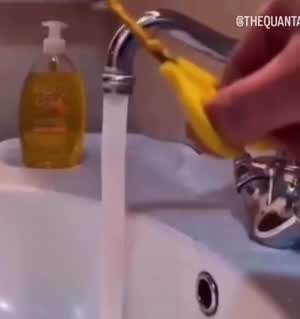 물을 가위로 자른다고?