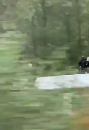 노르웨이에서 운전 중 만난 톰 크루즈