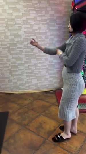 설 연휴 스트레스 푸는 그녀