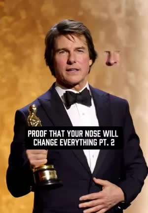 코 모양에 따른 외모 변화.gif