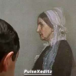 박물관 명화에 재채기를 한 미스터 빈