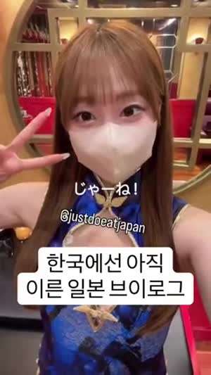 한국에선 아직 이른 일본 브이로그