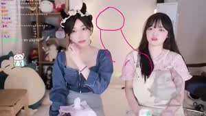 생방송 중 자G그림 보고 당황