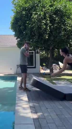 남편을 도발한 와이프의 최후