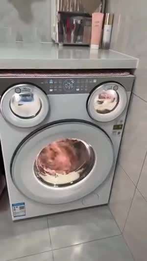 중국제 3구 세탁기는 미키마우스 닮았네요