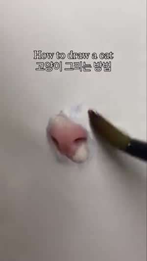 고양이 그리는 방법