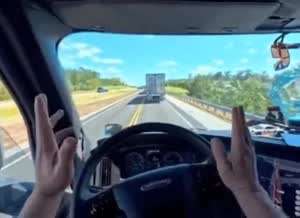 장거리중 도로가 막힌다면??