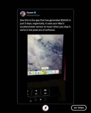 소리주의) 3일만에 5000달러 수익 올린 맥북 어플