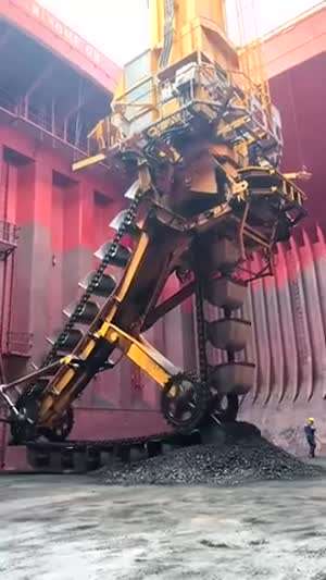 석탄 하역 작업